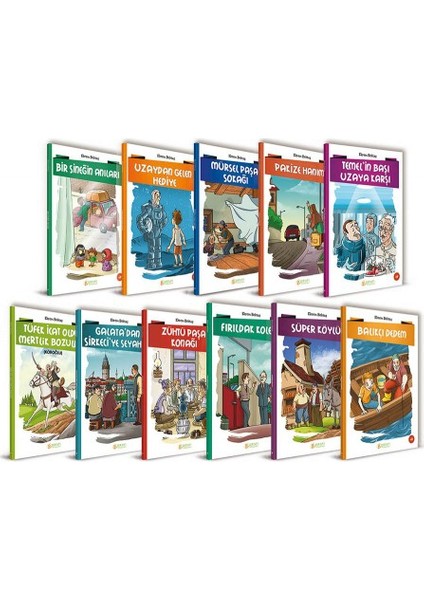 7'Den 70'E Hayatın İçinden En Güzel Hikayeler (11 Kitap Set)