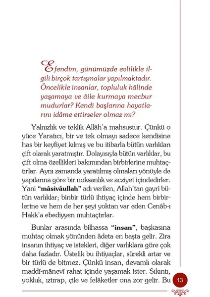 Huzurlu Aile Yuvası - Osman Nuri Topbaş indirimleri