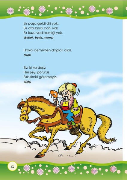 Bilmeceler modelleri