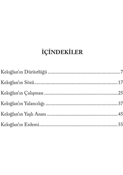 Erdemli Keloğlan modelleri