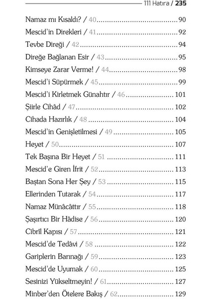 Mescid-I Nebevi'den 111 Hatıra - Murat Kaya indirimleri