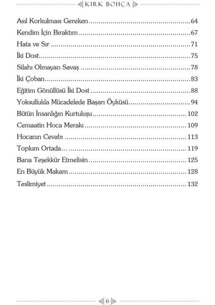 Hayat Dersleri - Kırk Bohça fırsatları