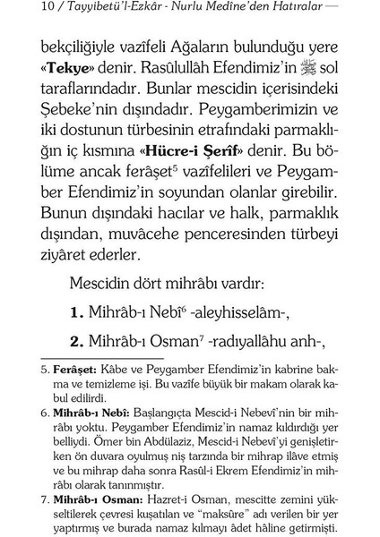 Nurlu Medine'den Hatıralar