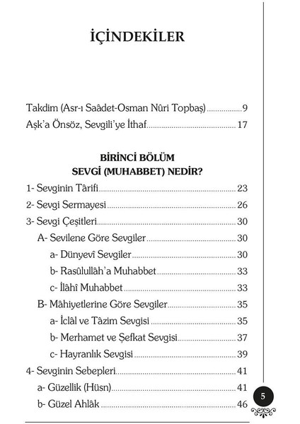 Muhabbeti Hz. Muhammed'e Adamak modelleri