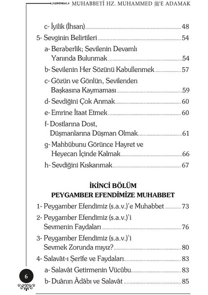 Muhabbeti Hz. Muhammed'e Adamak fırsatları