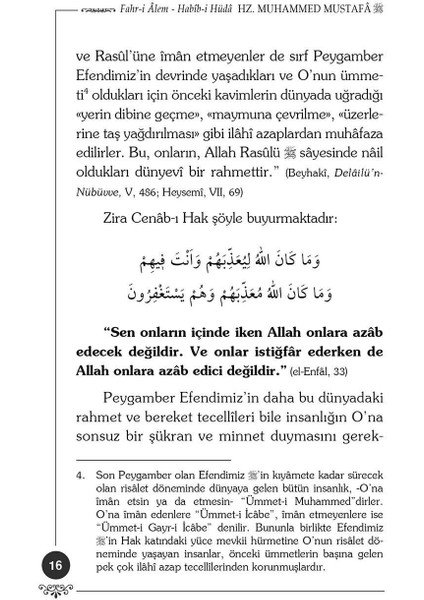 Fahr-I Alem Habib-I Hüda Hz. Muhammed Mustafa - Osman Nuri Topbaş fırsatları