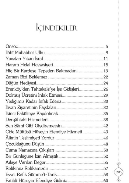 Mahmut Sami Efendi’den Hatıralar 2 modelleri