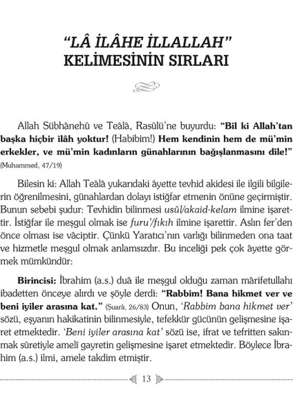 Kelime-İ Tevhidin Sırları indirimleri