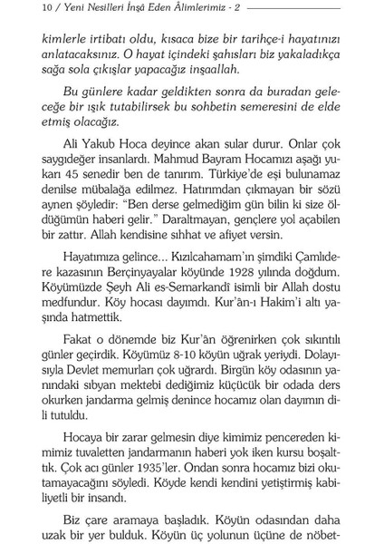 Yeni Nesilleri Inşa Eden Alimlerimiz - 2 - Y. Selman Tan - Y. Selman Tan