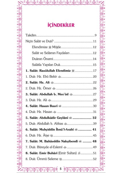 Kalplere Şifa Salavat ve Dualar modelleri
