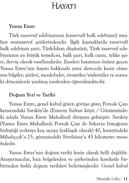 Yunus Emre modelleri