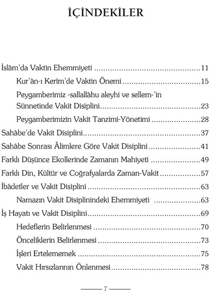Vakit Disiplini - Özcan Hıdır modelleri