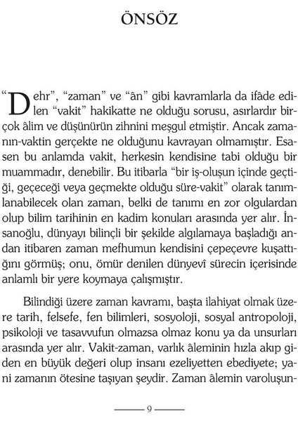 Vakit Disiplini - Özcan Hıdır indirimleri