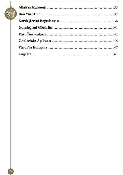 Hz.yusuf (A.s) fırsatları