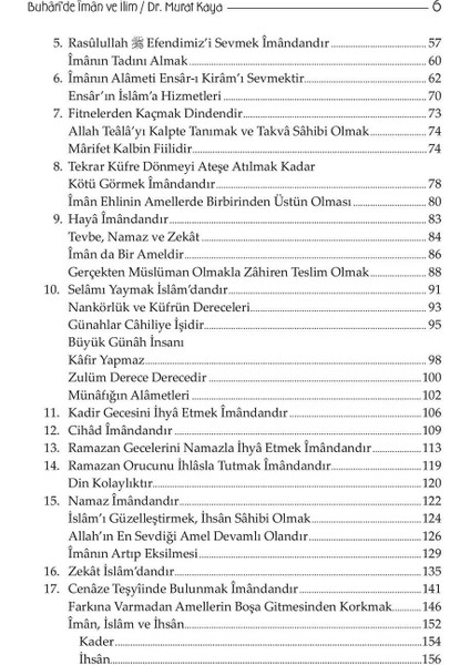 Buhari'De İman Ve İlim-Murat Kaya fırsatları
