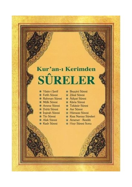 Kur'an-I Kerim'den Sureler - Erkam