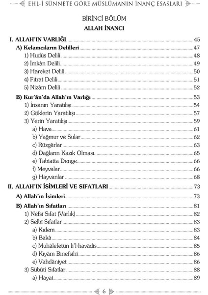 Müslümanın Inanç Esasları fırsatları