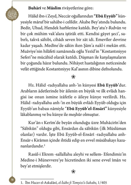Ashab-ı Kiram 1