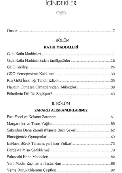 Mutfağımızdaki Tehlike modelleri