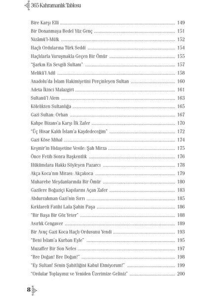 365 Kahramanlık Tablosu - Sinan Özgenç