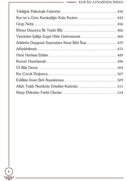 Psikolojik Tespitlerle Kur'an Aynasında Insan - Ahmet Taşgetiren (Ciltli)