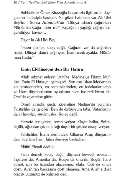 Yeni Nesilleri İnşa Eden Fikir Adamlarımız 1