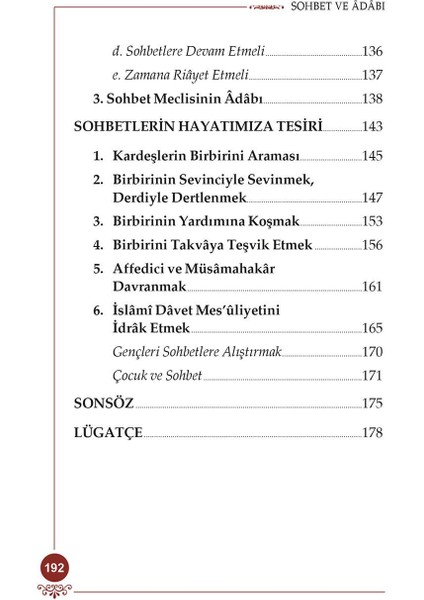 Nebevi Bir Eğitim Metodu Sohbet ve Adabı indirimleri