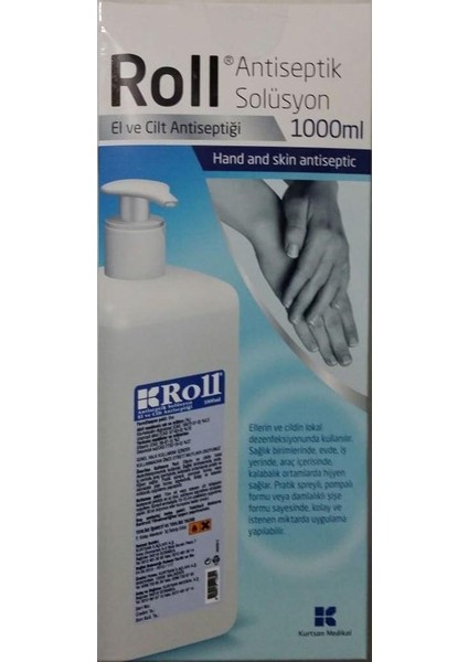 Antiseptik El Cilt Antiseptiği Dezenfektanı 1000 ML modelleri