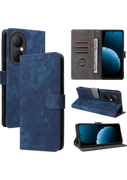 Huawei Nova Y73 Cüzdan Telefon Kılıfı, Rfıd Engellemeli Kredi Kartı Tutucu, Premium Pu Deri Flip Folio Kılıf Cüzdan ve Kickstand Koruyucu Kılıf Huawei Nova Y73 (Yurt Dışından)