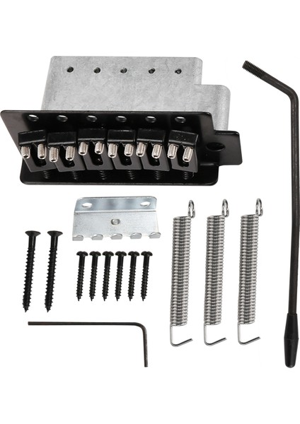 Fender Stratocaster Squier Elektro Gitar Değiştirme Siyah Için Lisanslı Gitar Tremolo Köprü Sistemi (Yurt Dışından) modelleri