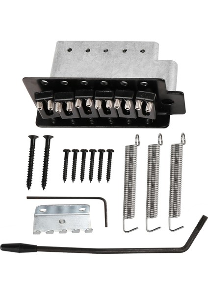 Fender Stratocaster Squier Elektro Gitar Değiştirme Siyah Için Lisanslı Gitar Tremolo Köprü Sistemi (Yurt Dışından) fırsatları