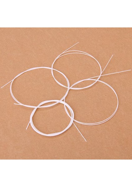 8pcs Beyaz Naylon Ukulele Ip Seti (Yurt Dışından) fırsatları