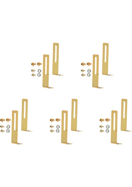 Gibson Les Için Pickguard Braket Montaj Vidaları Paul Electric Gitar Repalation (10 Paket) (Altın) (Yurt Dışından)