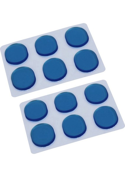 36 Pcs/drum Kit Muffler Sticker Seti Silika Jel Sticker Drum Sönenleyiciler Jel Padler Trampet Davul Susturucu Sessiz Mavi (Yurt Dışından) fiyatları