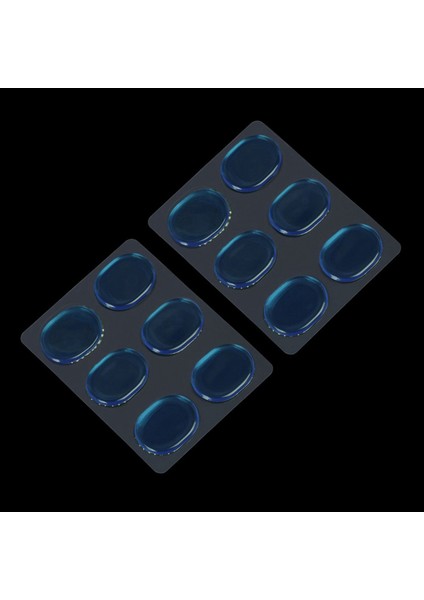 36 Pcs/drum Kit Muffler Sticker Seti Silika Jel Sticker Drum Sönenleyiciler Jel Padler Trampet Davul Susturucu Sessiz Mavi (Yurt Dışından) fırsatları