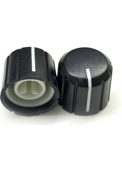 20PCS Elektro Gitar Hacim Tonu Düğmeleri Için Potansiyometre Kontrol Düğmeleri Siyah D Tipi 6mm (Yurt Dışından) fiyatları