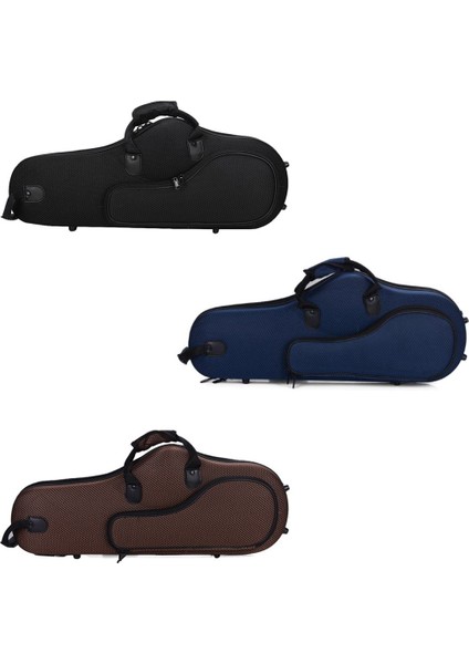 Su Dirençli Oxford Kumaş Alto Saksafon Büyük Çanta Kutusu Saks Yumuşak Kasa Ayarlanabilir Omuz Kayış-Siyah Renk (Yurt Dışından) fiyatları