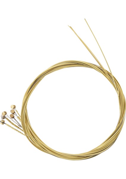 12 Pcs Çelik Dizeleri Akustik Gitar Yeni Gümüş+Pirinç Değiştirme (Yurt Dışından) fiyatları