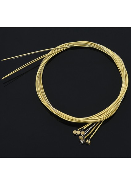 12 Pcs Çelik Dizeleri Akustik Gitar Yeni Gümüş+Pirinç Değiştirme (Yurt Dışından) fırsatları