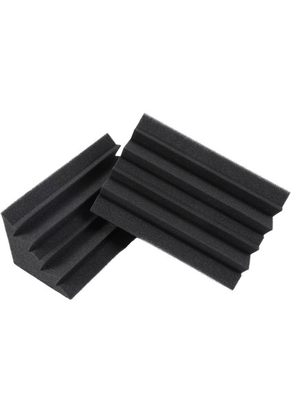 Siyah Ses Yalıtımı Yalıtım Bas Tuzağı Akustik Duvar Köpük Dolgu Stüdyosu Köpük Fayans (48PCS Siyah) (Yurt Dışından) indirimleri