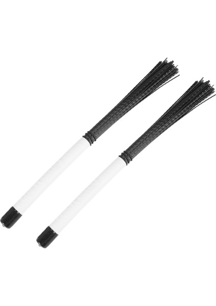 2pcs Cajon Fırça Teleskoping Davul Fırçaları Naylon Çubuklar Jazz Stick Drum Musical Için Perküsyon (Yurt Dışından)