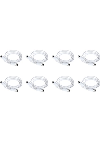 8x Mıdı Uzatma Kablosu Erkek 5 Pin 1 5/4 95FT Yüksek Kaliteli 5 Pin Erkek - 5 Pin Erkek Mıdı Uzatma Kablosu (Yurt Dışından)