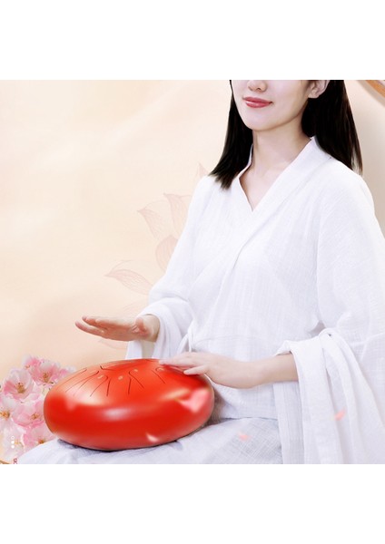 6 Inç 11 Ton Çelik Dil Davul Tavası Drum Drumstick Perküsyon Müzik Enstrümanı Tef Davul Aksesuarları-E (Yurt Dışından) fırsatları