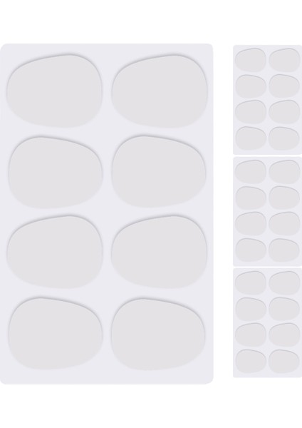 32PCS Alto/tenor Saksafon Saksözü Ağız Yamaları Pedler Yastıklar 0 8mm --- Yarı Saydam (Yurt Dışından)