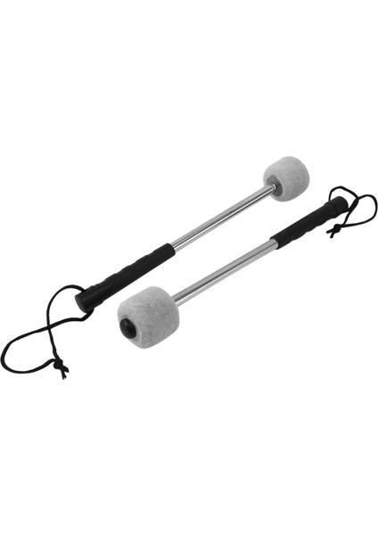 12PCS Bas Davul Kırpısı Keçe Baş Perküsyon Tokmak Timpani Sopa Paslanmaz Çelik Saplı Beyaz (Yurt Dışından) fiyatları