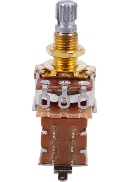 2x Gitar Kapları 500K Kısa Bölünmüş Şaft Sesli Konik Itme/çekme Potansiyometresi (Yurt Dışından) fiyatları