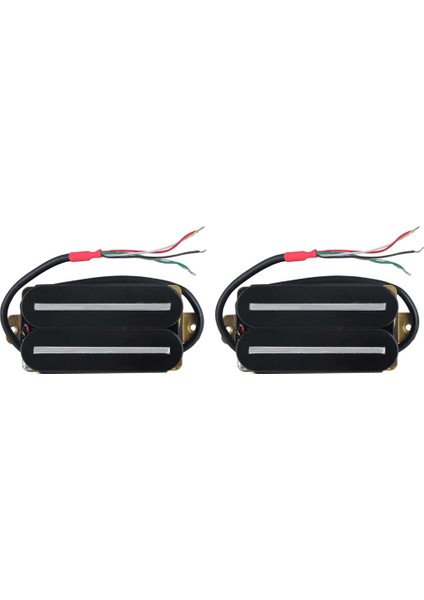 2x Yüksek Çıkışlı Pikap Çift Sıcak Ray Humbucker Pikaplar Seramik Elektro Gitar Pikap Humbucker (Yurt Dışından)