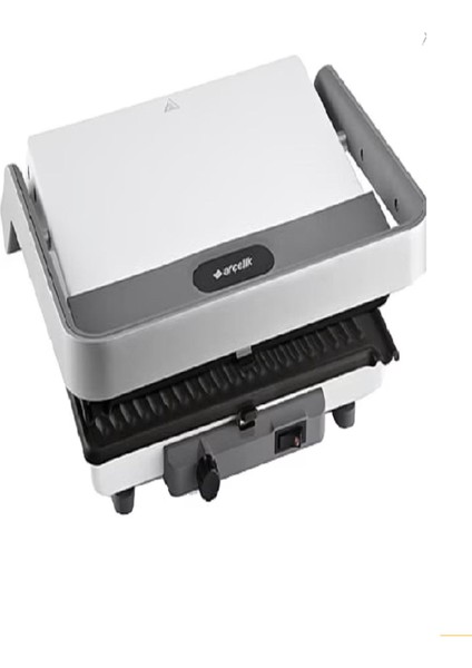 Beyaz 2400W Tost Makinesi, Pratik ve Şık Tasarım