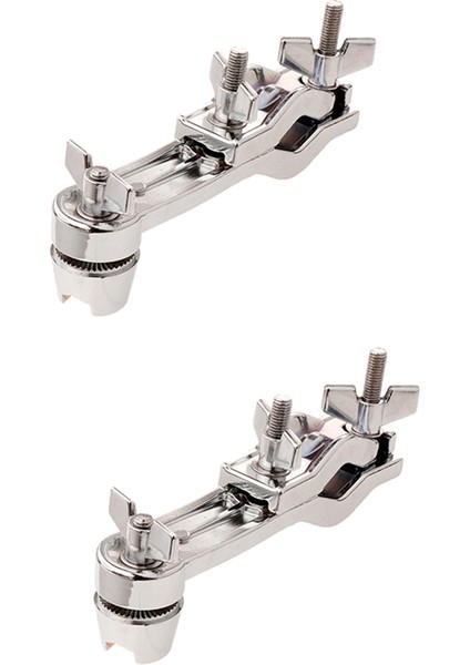 2x Drum Kelepçe Tutucu Kelepçesi Drum Set Davul Montaj Braket Kelepçesi Perküsyon Stand Drum Aksesuarları (Yurt Dışından)
