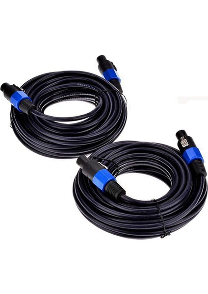 8 Paket 25 Ft Erkek Konuşma Kablolar Profesyonel 12 Gauge Awg Audio Cord Dj Hoparlör Kablo Tel Twist Kilitli (Yurt Dışından) modelleri